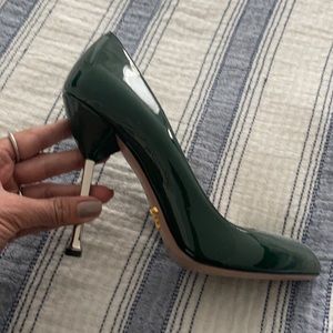 Green Prada shoes